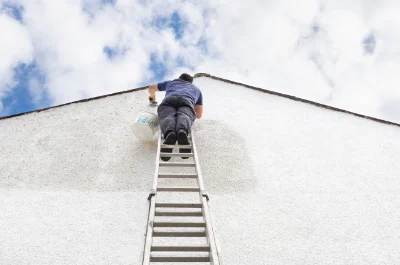 Peinture extérieure à Houéville — façades et ravalement